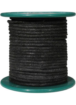 Câble 15 m revêtement textile noir Boston®