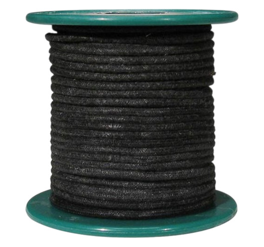 Buy 15 m black cloth covered wire