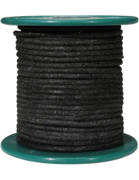 Câble 15 m revêtement textile noir Boston®