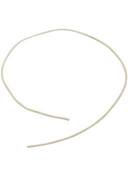 Cable con trenzado de algodón blanco encerado de 1 pie Boston®