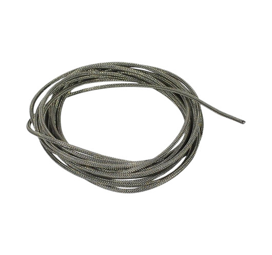 Buy 10 feet U.S.A. made shielded waxed cotton braided push back wire