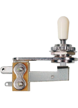 Angled chrome toggle switch 3-way Boston® | Maderas Barber