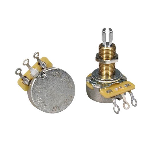 Potentiomètre audio CTS USA 250 K douille longue