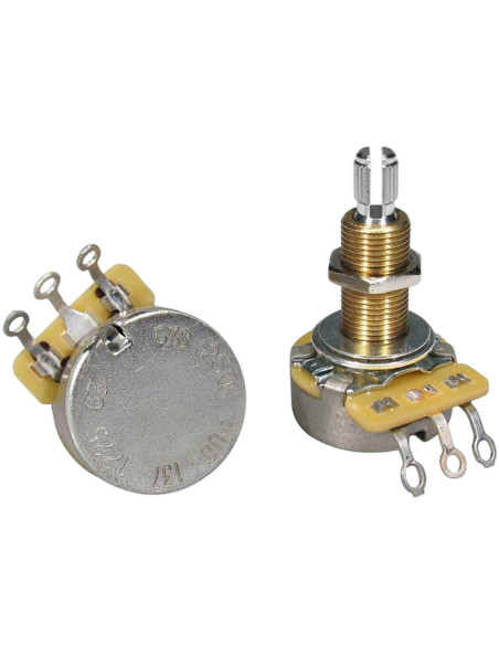 CTS U.S.A. long bushing 250 K audio potentiometer | Maderas Barber