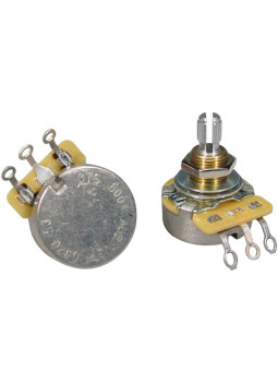 CTS U.S.A. standard bushing 500 K audio potentiometer | Maderas