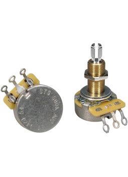 CTS 500 K Audio Pot Long Thread Knurled Shaft | Maderas Barber