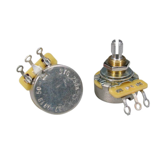 CTS U.S.A. standard bushing 250 K linear potentiometer | Maderas