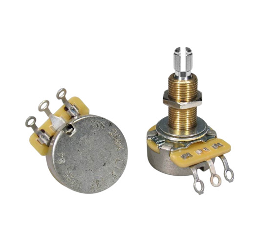 CTS U.S.A. long bushing 250 K linear potentiometer | Maderas Barber