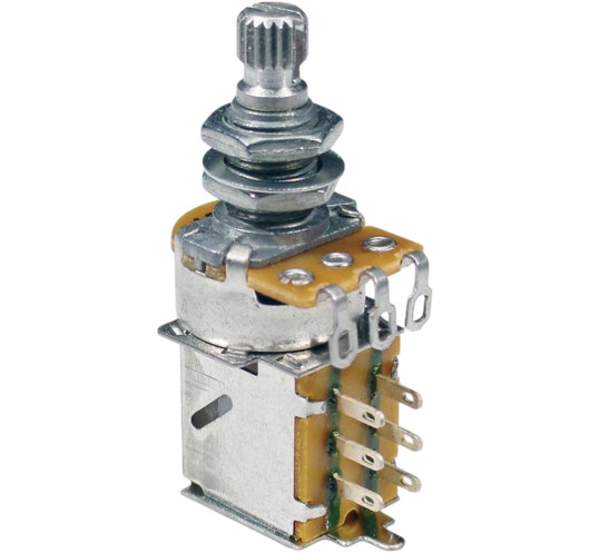 Potentiomètre push-pull ultra 250 K audio (volume)