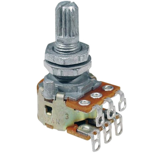 ALPS 2 x 250 K blender potentiometer | Maderas Barber