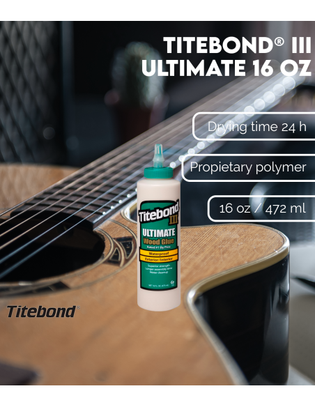 Características III Ultimate 16 oz de Titebond®