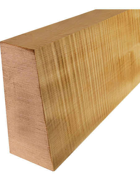 AAA Curly Maple Cello Neck | Maderas Barber