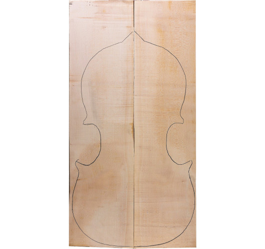 A Curly Maple Cello Backs | Maderas Barber