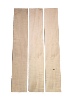 AAA Curly Maple Cello Sides | Maderas Barber