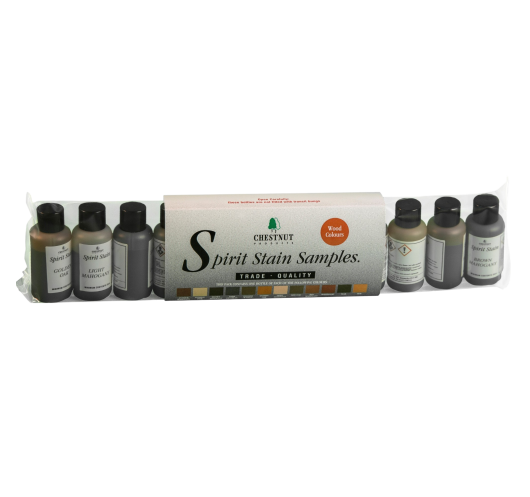 Pack 12 couleurs de bois Chestnut (25 ml/bote)