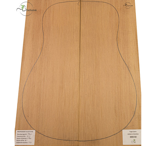 Table Cèdre Rouge Nº 000150 Guitare Acoustique MB Exclusive
