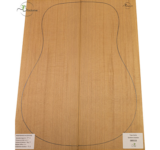 Table Cèdre Rouge Nº 000153 Guitare Acoustique MB Exclusive