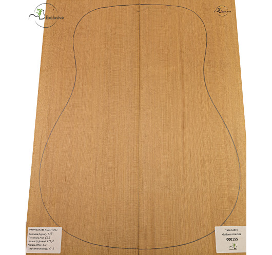 Red Cedar Acoustic Guitar Top MB Exclusive Nº 000155