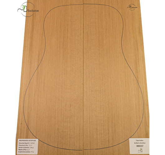 Tapa Cedro Rojo Nº 000156 Guitarra Acústica MB Exclusive | Maderas Barber