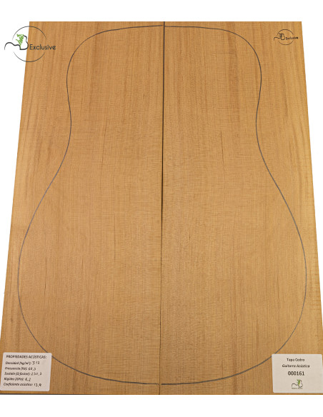 Table Cèdre Rouge Nº 000161 Guitare Acoustique MB Exclusive