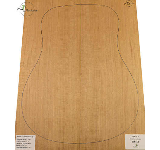 Table Cèdre Rouge Nº 000163 Guitare Acoustique MB Exclusive