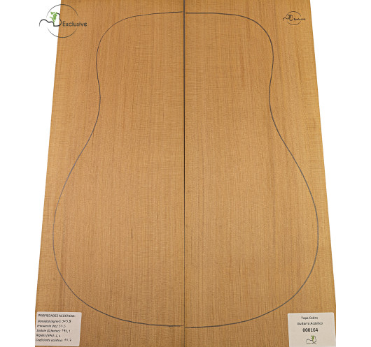 Red Cedar Acoustic Guitar Top MB Exclusive Nº 000164