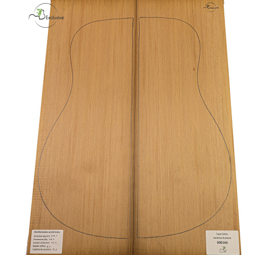 Tapa Cedro Rojo Nº 000166 Guitarra Acústica MB Exclusive | Maderas Barber