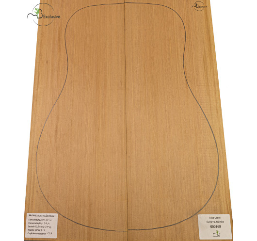 Table Cèdre Rouge Nº 000168 Guitare Acoustique MB Exclusive