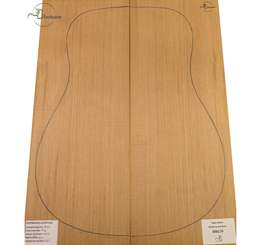 Table Cèdre Rouge Nº 000170 Guitare Acoustique MB Exclusive