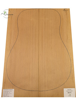 Tapa Cedro Rojo Nº 000172 Guitarra Acústica MB Exclusive | Maderas Barber