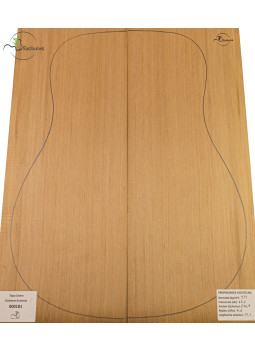 Table Cèdre Rouge Nº 000181 Guitare Acoustique MB Exclusive