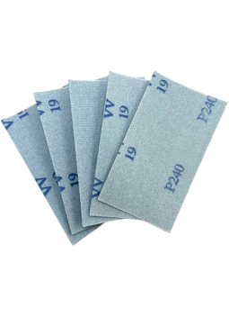 Flex Sandpaper 240 Grit, Set of 5 | Maderas Barber