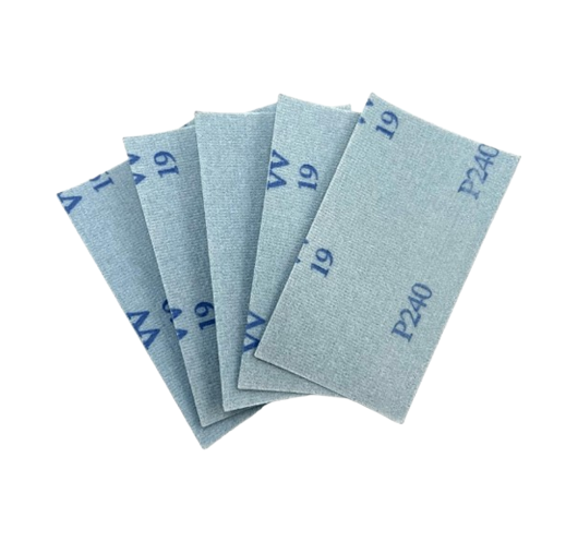 Jeu de 5 feuilles de papier de verre flexible à grain 240 | Maderas Barber