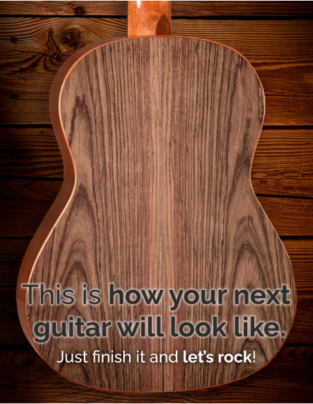 Fonds Cocobolo de Montagne AA Guitare Clasique | Maderas Barber