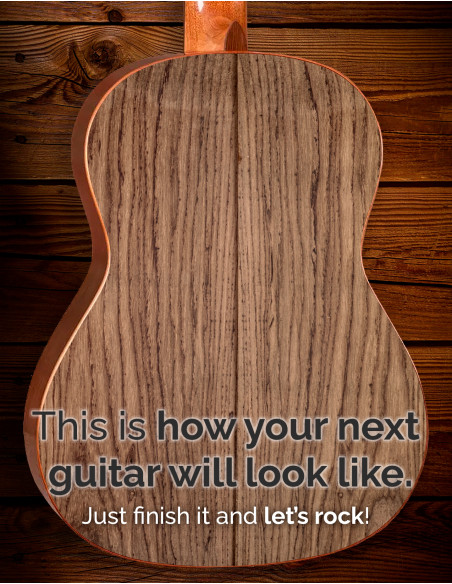 A Mountain Cocobolo Acoustic Guitar Backs | Maderas Barber