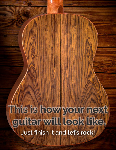 Fonds Cocobolo de Montagne AAA Guitare Acoustique | Maderas Barber