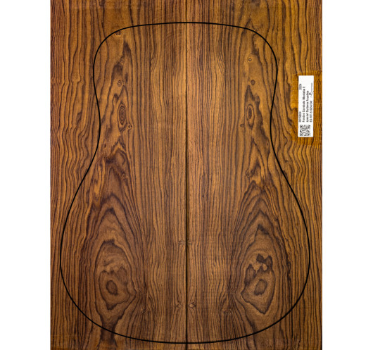 Descripción General Fondos Cocobolo de Montaña Especial Guitarra Acústica | Maderas Barber