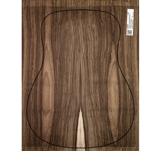 Fonds Cocobolo de Montagne AA Guitare Acoustique | Maderas Barber