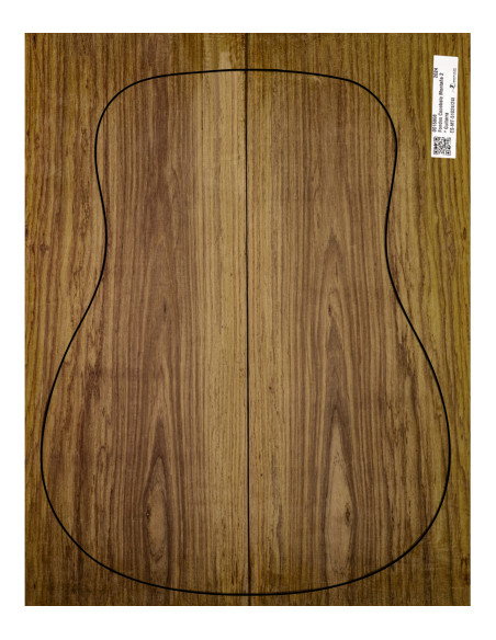 A Mountain Cocobolo Acoustic Guitar Backs | Maderas Barber