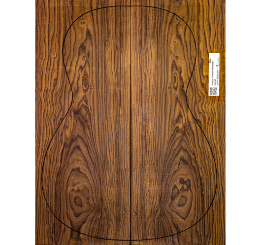 AAA Mountain Cocobolo Classical Guitar Backs | Maderas Barber