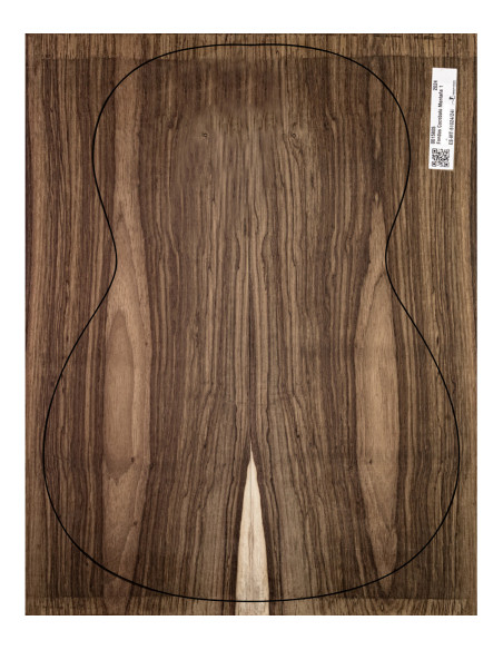 Fonds Cocobolo de Montagne AA Guitare Clasique | Maderas Barber