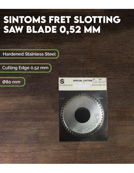 Buy SINTOMS Fret Slotting Saw Blade 0,52 mm