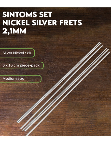 SINTOMS Set of Nickel Silver frets 2,1mm