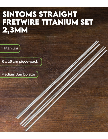 Set de Frettes Sintoms Titane 2,8 mm