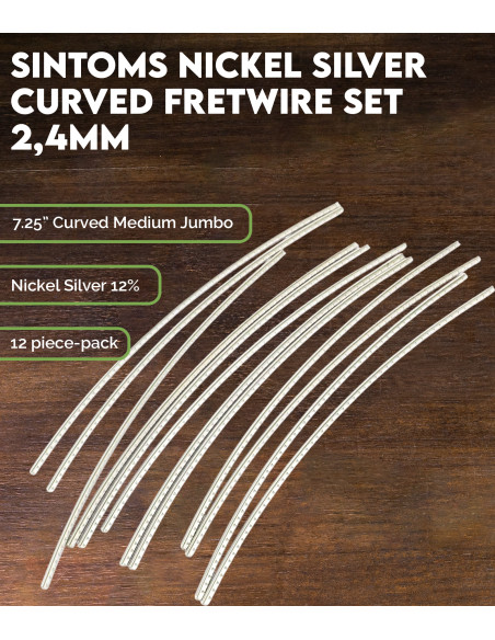 Buy Sintoms Nickel Silver Curved Fretwire Set 2,4 mm
