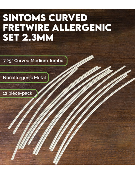 Buy Sintoms Curved Fretwire Allergenic Set 2.3 mm