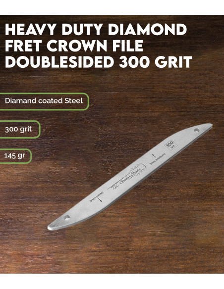 Lime de Frettes Diamantée Double Face grain 300