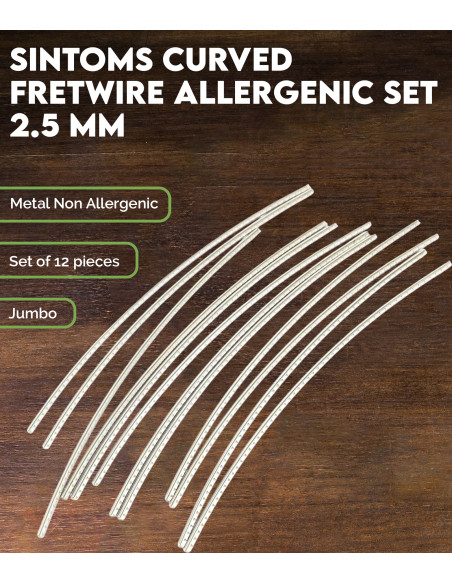 Buy Sintoms Curved Fretwire Allergenic Set 2.5 mm