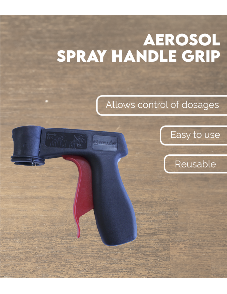 Aerosol Spray Handle Grip | Maderas Barber