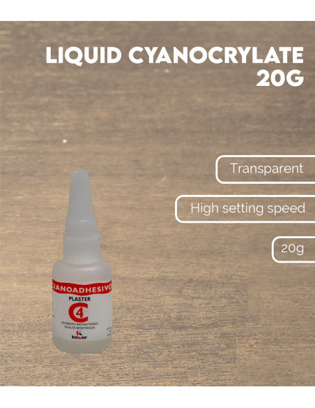 Liquid Cyanocrylate 20g | Maderas Barber